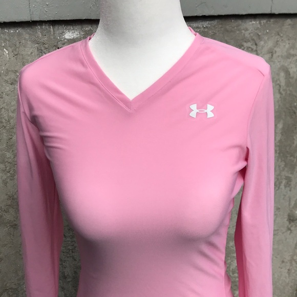 Under Amour Heat Gear Top-Pink - Picture 5 of 10